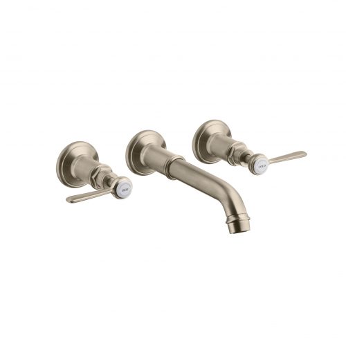 16534820 axor montreux 3 hole basin mixer for concealed installation and lever handles