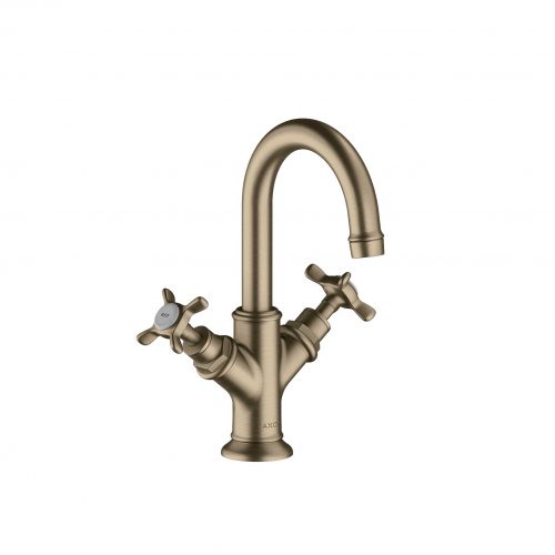 Bathwaters 16505820 AXOR Montreux 2 handle basin mixer 160 with pop up waste for cloakroom basins