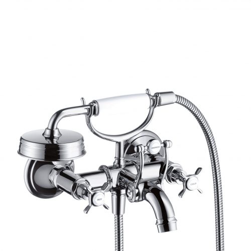 Bathwaters 16540000 AXOR Montreux 2 handle manual bath and shower mixer for exposed installation