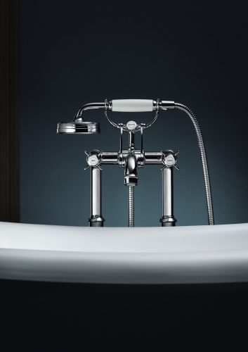 Bathwaters 16553000 AXOR Montreux Floor standing 2 handle bath mixer with lever handles