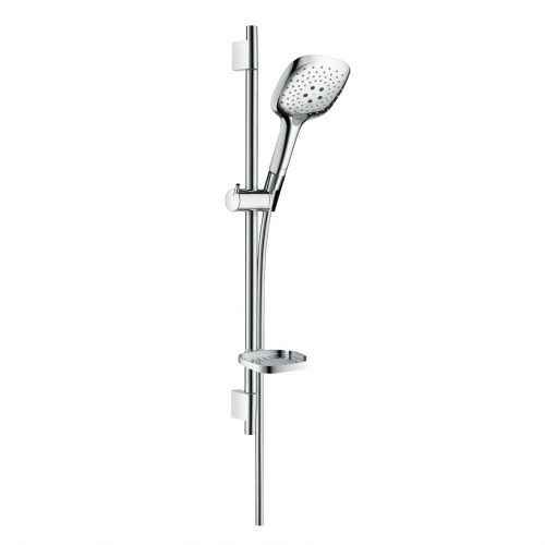 Bathwaters 27856000 hansgrohe Raindance Select E Shower set 150 3jet with shower rail 65 cm and soap dish 02