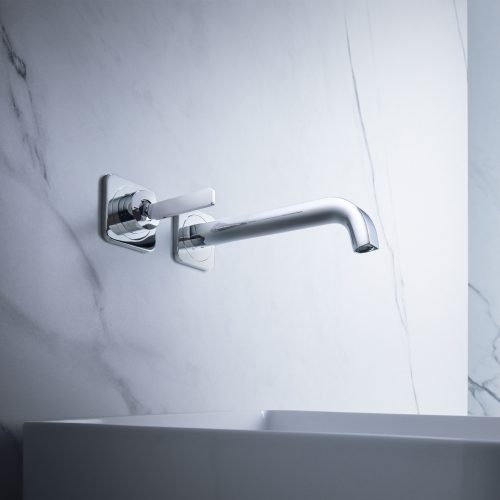 Bathwaters 36106000 AXOR Citterio E Single lever basin mixer for concealed installation with escutcheons, wall mounted