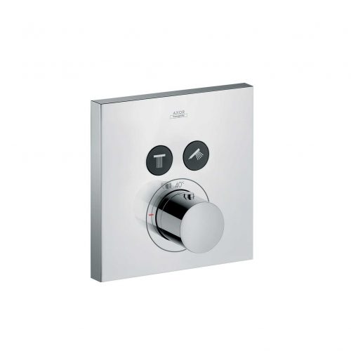 Bathwaters 36715000 AXOR ShowerSelect AXOR ShowerSelect Square thermostatic mixer for concealed installation for 2 outlets