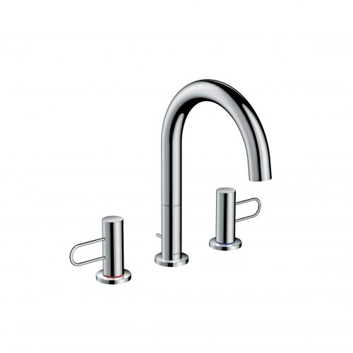 Bathwaters 38054000 AXOR Uno 3 hole basin mixer 200 loop handle with pop up waste