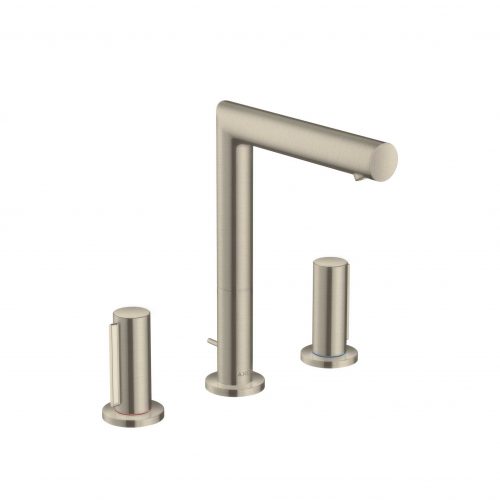 west one online 45133820 AXOR Uno 3 hole basin mixer 200 zero handle with pop up waste