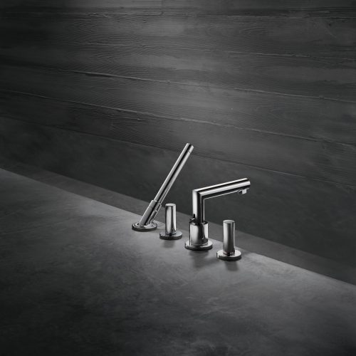 Bathwaters 45444000 AXOR Uno 4 hole rim mounted bath mixer zero handle
