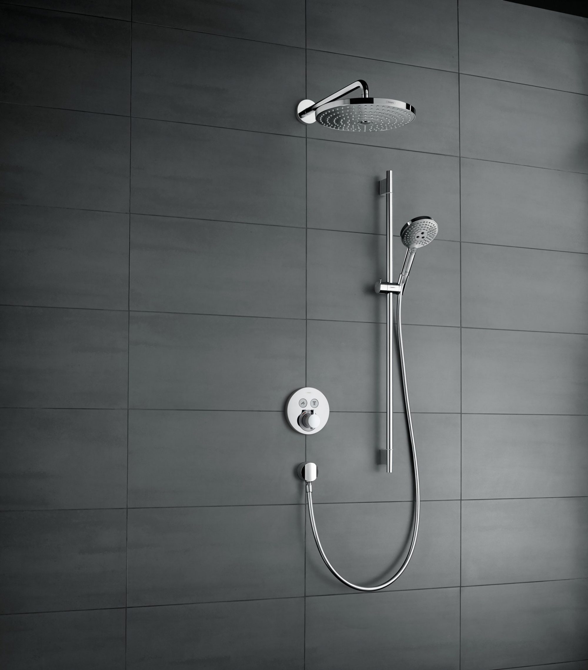 hansgrohe ShowerSelect S Thermostatic Mixer for 2 Outlets