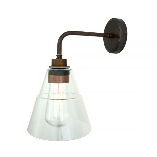 Bathwaters Mullan Lighting MLBWL007ANTBRS 2