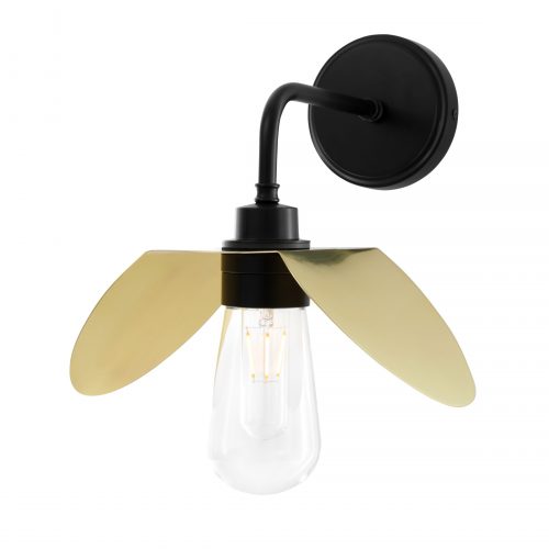 Bathwaters Mullan Lighting MLBWL012PCWBK 1