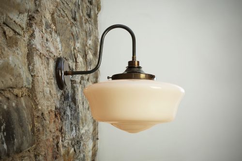 Bathwaters Mullan Lighting MLBWL053ANTBRS 1