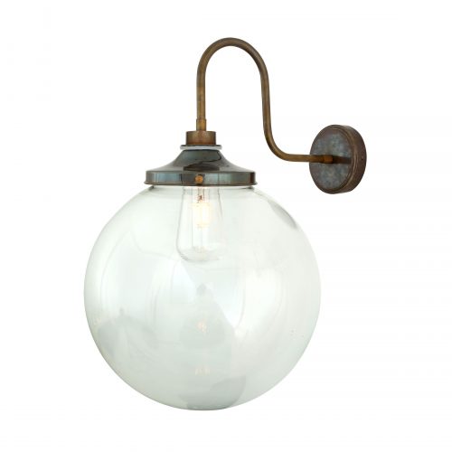 Bathwaters Mullan Lighting MLBWL058ANTBRS 2