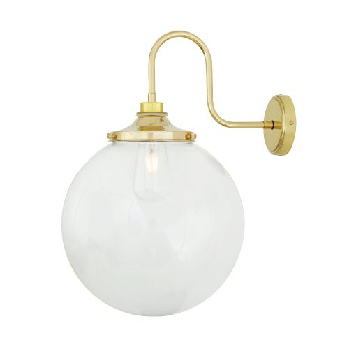 Bathwaters Mullan Lighting MLBWL058POLBRS 2