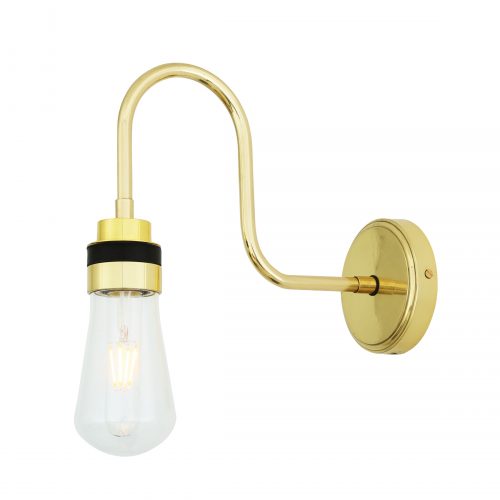 Bathwaters Mullan Lighting MLBWL059POLBRS 2