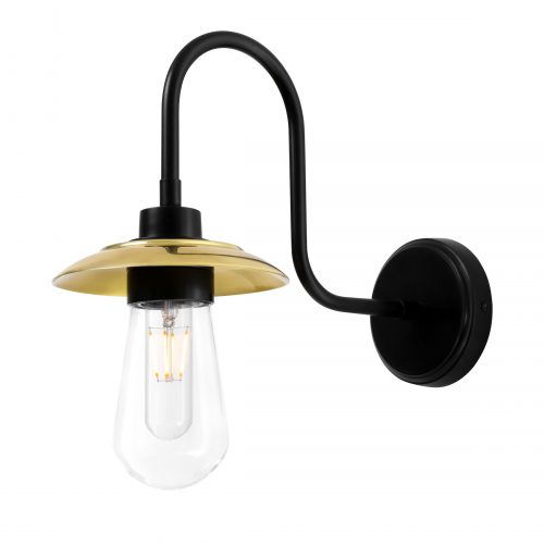 Bathwaters Mullan Lighting MLBWL061PCMBK 1