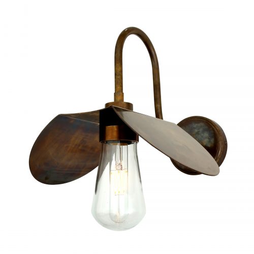 Bathwaters Mullan Lighting MLBWL062ANTBRS 2