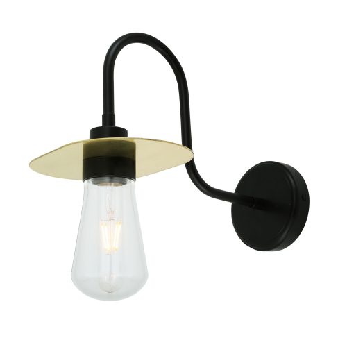 Bathwaters Mullan Lighting MLBWL063PCMBK 1