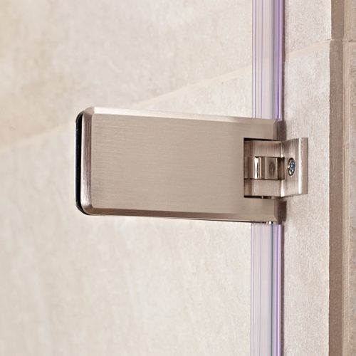 Bathwaters Roman Brushed nickel hinge