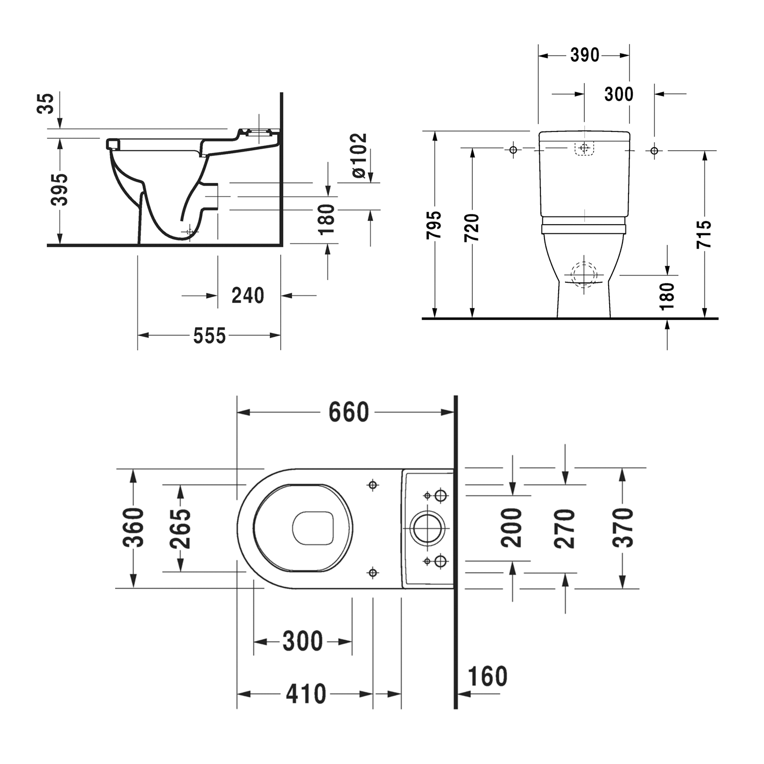 Duravit Starck 3 Complete Toilet CC