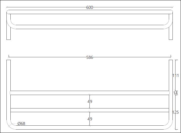 FL.206C tech drawing