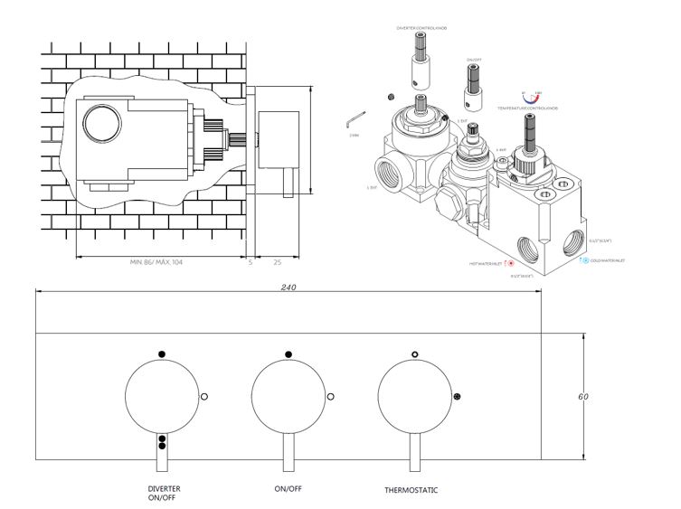 FL.523CR 3 tech drawing