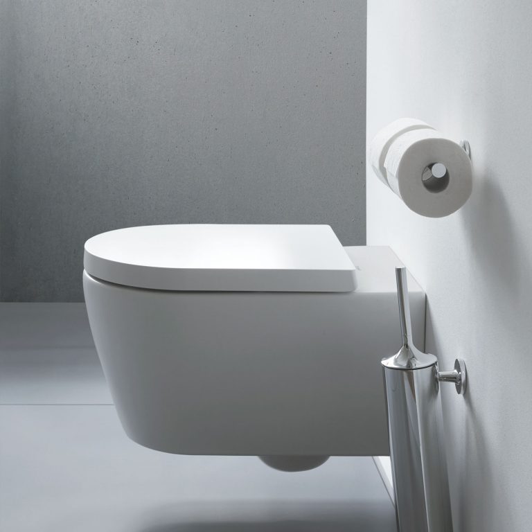 Duravit ME By Starck Rimless WallHung Toilet & Soft Close Seat