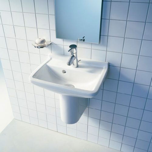 starck 3 Semi pedestal and basin