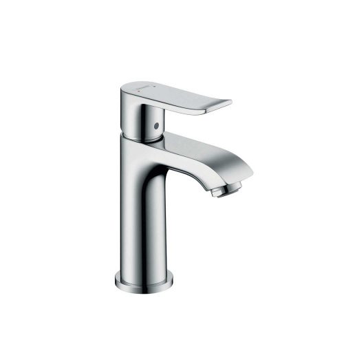 west one bathrooms 31186000 hansgrohe metris single lever basin mixer 100 for cloakroom basins without waste 1000×1000