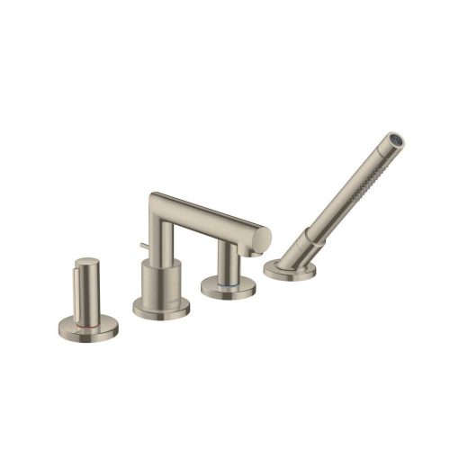 west one bathrooms  45444820 axor uno 4 hole rim mounted bath mixer zero handle 1000×1000