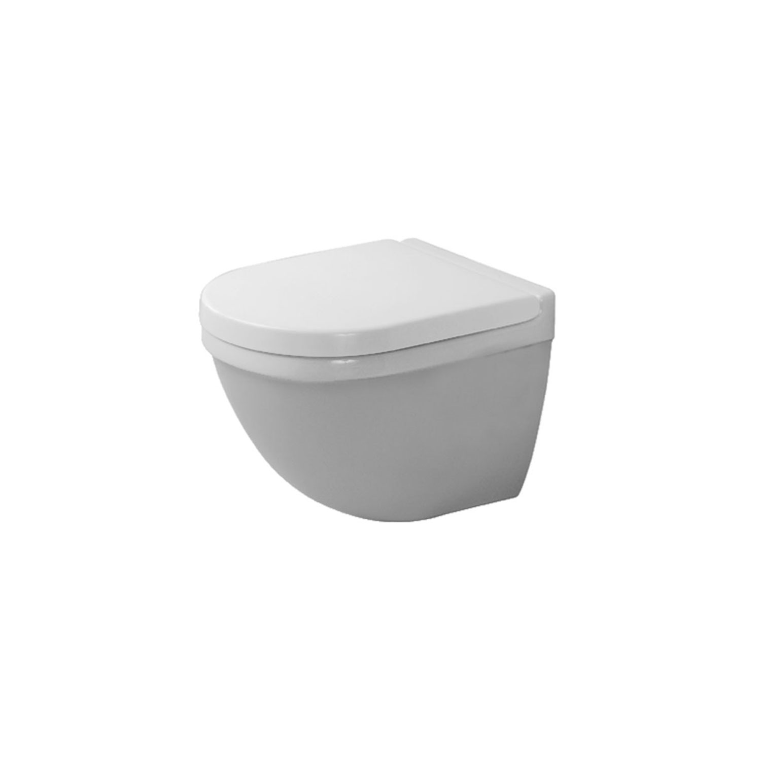 Vertrek Enten Bewonderenswaardig Duravit Starck 3 Compact Toilet Wall Mounted, Rimless, 4.5L