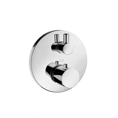 West One bathrooms online 38720000 axor uno thermostatic mixer for concealed installation with shut off and diverter valve 1