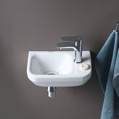 West One Bathrooms Online Duravit DuraStyle Handrinse Basin without Overflow 360x220mm