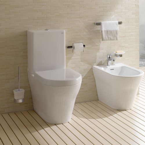 West One Bathrooms Online Duravit Me By Starck Complete Toilet, Close Coupled, 370 x 650mm