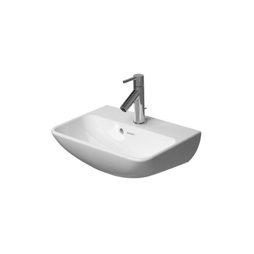 West One Bathrooms Online Duravit ME by Starck Handrinse Basin with Overflow 450 x 320mm 01