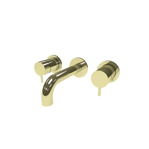 WOB Tide Bath Mixer – brass