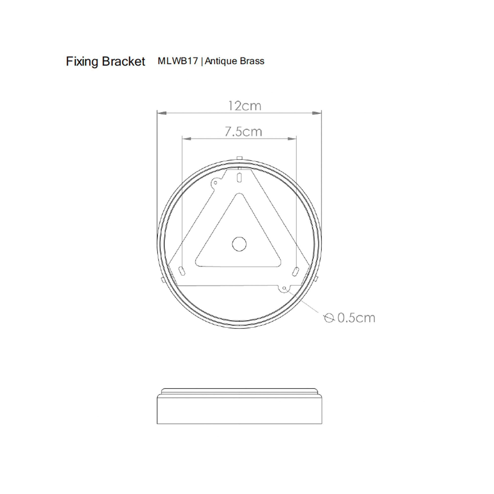 WOBO Mullan Ren Wall Light Technical