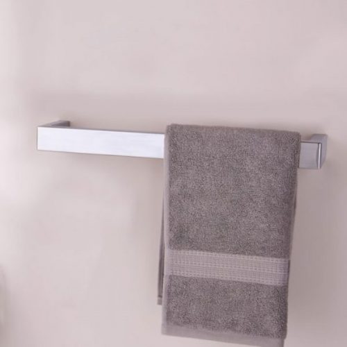 Square Close Ended Towel Bar