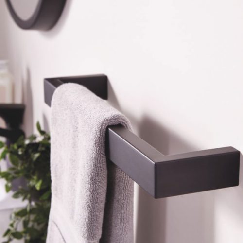 Square Close Ended Towel Bar