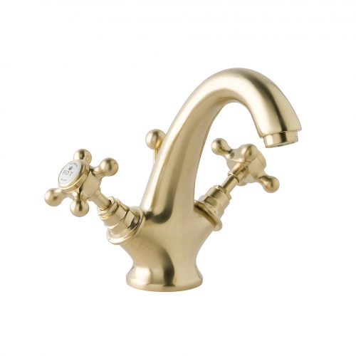 Basin Mono Cross Brushed Gold CTA015BG