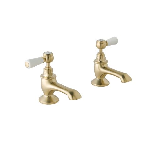 Bath Pillar Lever Brushed Gold CTB110BG