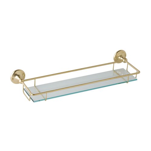 CMA020 Victrion Gallery Shelf Brushed Gold