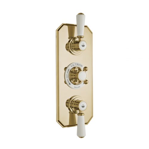 CSA030G Victrion Triple Concealed Valve CO Gold