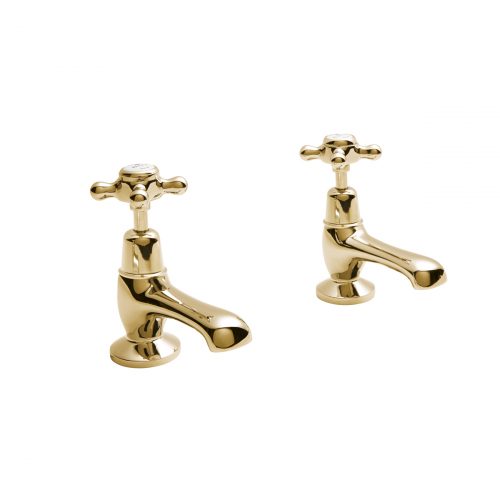 CTA005G Victrion Crosshead Basin Taps CO Gold