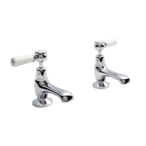 CTB105 Victrion Lever Basin Taps CO Chrome