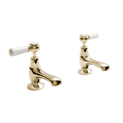 CTB105G Victrion Lever Basin Taps CO Gold