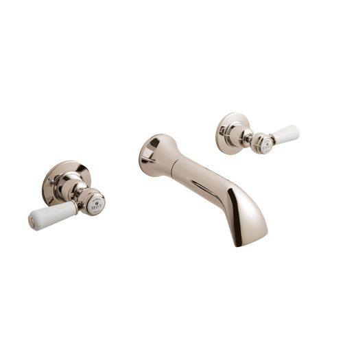 CTB130N Victrion Lever Wall Bath Mixer CO Nickel