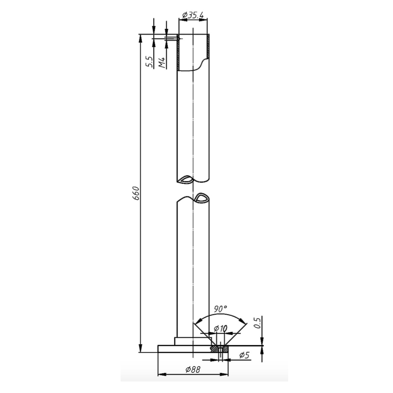 Freestanding Legs for Bath Shower Mixer Technical Bathwaters