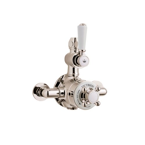 West one Bathrooms Online csa025n victrion twin exposed valve crown co nickel 02