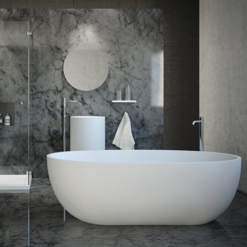 Primo Matt White Bath