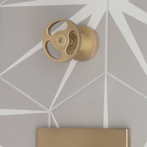 West One Bathrooms 5th Avenue Shower Valve – Brushed Brass