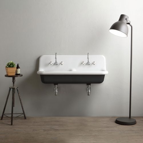 West One Bathrooms Double Broadway   White & Blackjpg
